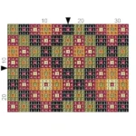 Just Love Black & Green Cross Card Holder | 9 x 7cm