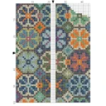 Just Love Blue & Green Flowers Case 7 x 17cm