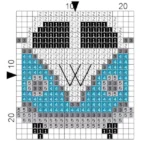 Just Love Bus Blue Key Ring | 4.7 x 7.3cm