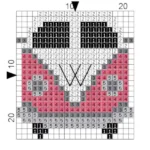 Just Love Bus Red Key Ring 4.7 x 7.3cm