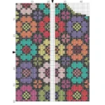 Just Love Colourful Flowers Glasses Case 7 x 17cm