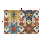 Just Love FLowers & Blocks Wooden Box 11.8 x 8.3cm