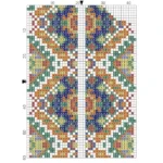 Just Love Orange & Green Zig-Zag Case 7 x 17cm