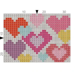 Just Love Pink & Purple Heart Card Holder | 9 x 7cm