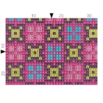 Just Love Purple & Pink Block Card Holder 9 x 7cm