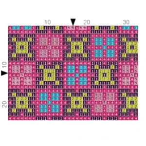 Just Love Purple & Pink Block Card Holder 9 x 7cm