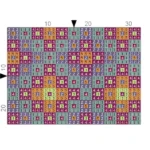 Just Love Purple & Yellow Cross Card Holder | 9 x 7cm