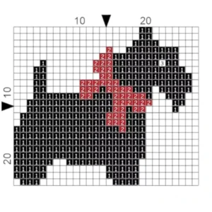 Just Love Scotti Key Ring 4.7 x 7.3cm