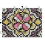 Just Love White & Pink Flower Card Holder | 9 x 7cm