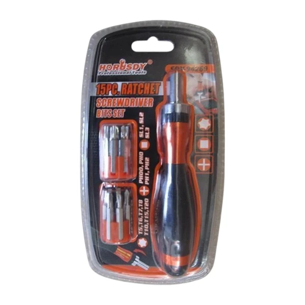 Small Ratchet Screwdriver Set | 15Pc