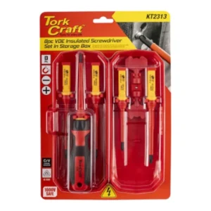 Insulated Screw Driver Set 8Pc