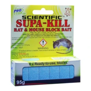 Supa Kill Rat & Mouse Block Bait 95g