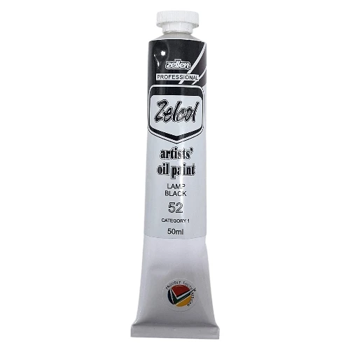 Zelcol-Artists-Oil-Paint-50ml-Lamp-Black_F11ZCOL52_1