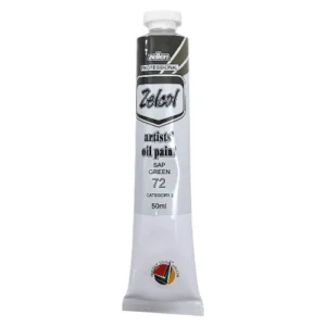 Zelcol-Artists-Oil-Paint-50ml-Sap-Green_F11ZCOL72_1