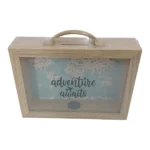 Adventure Awaits Money Box With Handle | 20x15cm