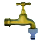 Brass Garden Tap | 15x20x15cm