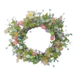 Bright Flowers & Eggs Wreath | 42cm
