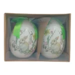 Easter Egg Ornaments 2Pc | 12cm