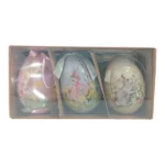 Easter Egg Ornaments 3Pc | 10cm