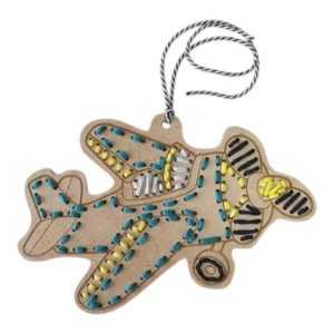 Just Love Junior Aeroplane Wood Threading