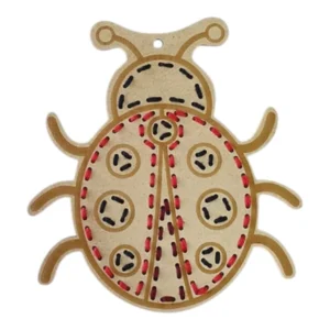 Just Love Junior Lady Bug Wood Threading