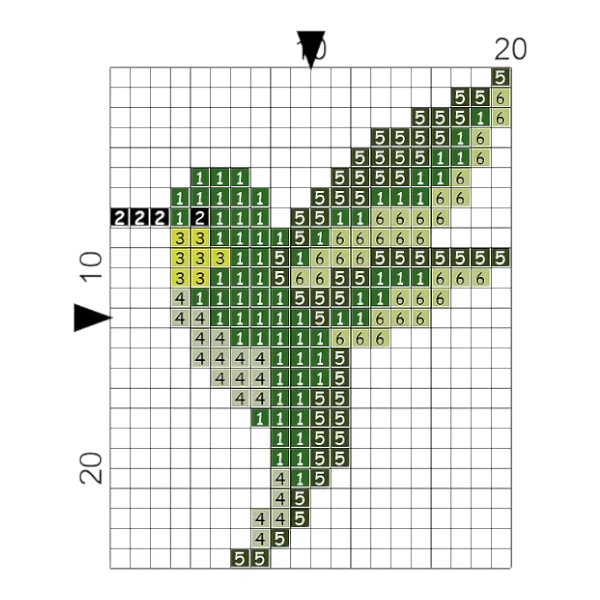 Just Love Leather Key Ring | Green Bird