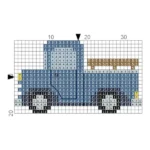 Just Love Leather Luggage Tag Pick Up Truck