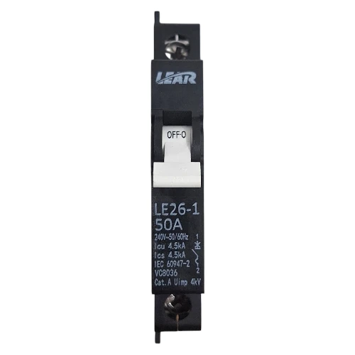 Lear-LCD-1-circuit-Breaker_50A-1-Pole-240V_LE26-1_50A