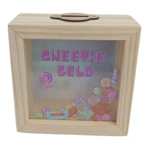 Sweetie Geld Money Box | Square 18x18cm