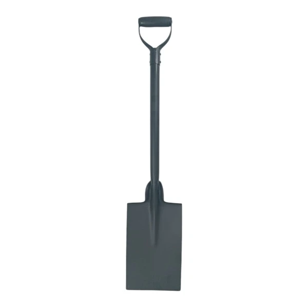 Black Square Steel Shovel | 95cm