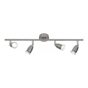 Bright Star Chrome Satin Spotlight | 4xGU10