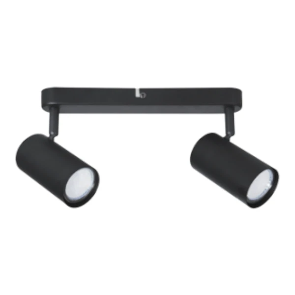 Bright Star Duo Urban Light Matt Black | 255mm