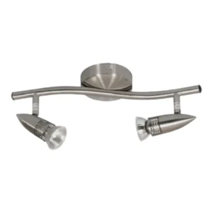 Bright Star GU10 Pointed Chrome Spotlight | Double