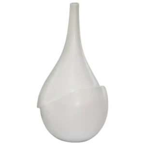 Ceramic White Mudunca Vase | 31cm