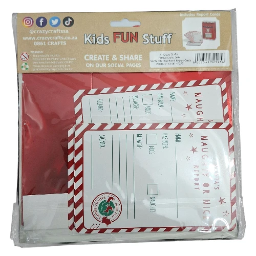 Crazy Crafts DIY Post Box Kit | 9 Pc, Christmas Decor - Image 2