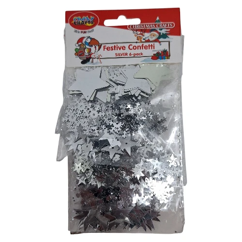 Crazy-Crafts-Festive-Confetti-Stars-Silver-6-Piece_FCCS_1.