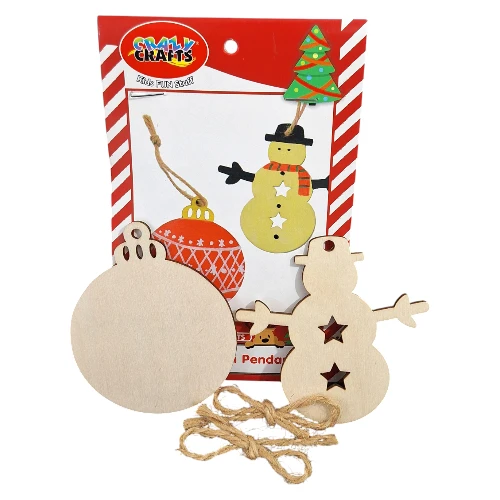 Crazy-Crafts-Snowman-Pendants-2-Pc-DIY-Christmas-Crafts