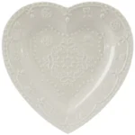 Decorative Trinket Heart Plate | 18x18cm