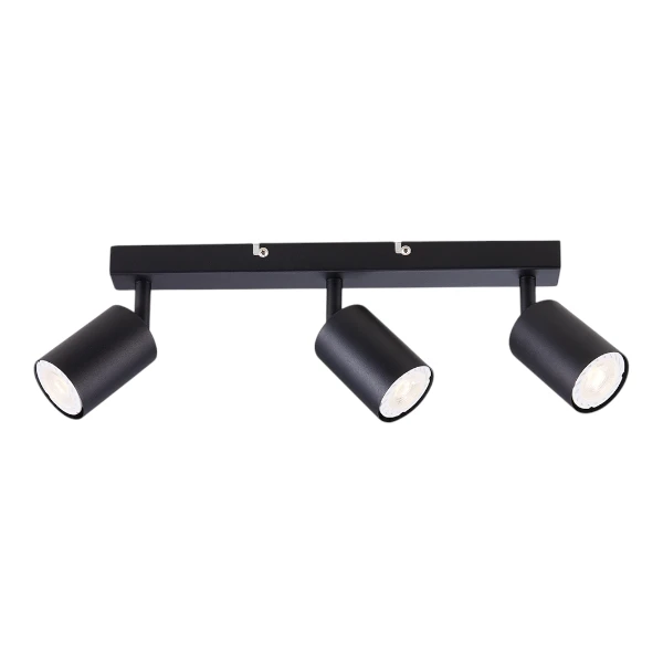 Eurolux Trio Urban Light Black GU10 | 460mm