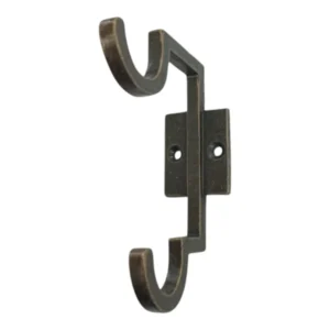 HabitatPotch Double C Brass Hook | 10cm