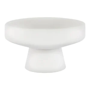 Maxx White Bowl Vase | 10cm