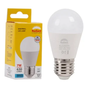 Radiant LED E14 Light Bulb | 7W, 5000K Cool White