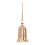 Scalloped Brass Bell 32cm