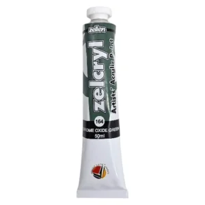 Zelcryl-Artists-Acrylic-Paint-50ml-Oxide-Green_F11ZAC164_1.