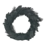 Berlin Black Christmas Wreath 50cm
