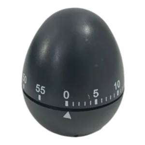 Black Mechanical Egg Timer 60min