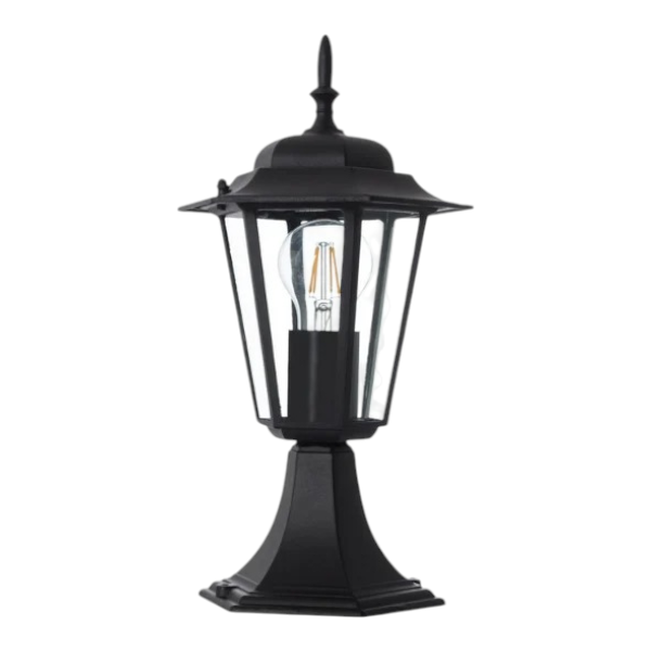 Bright Star Black Die Cast Light | 6 Panel