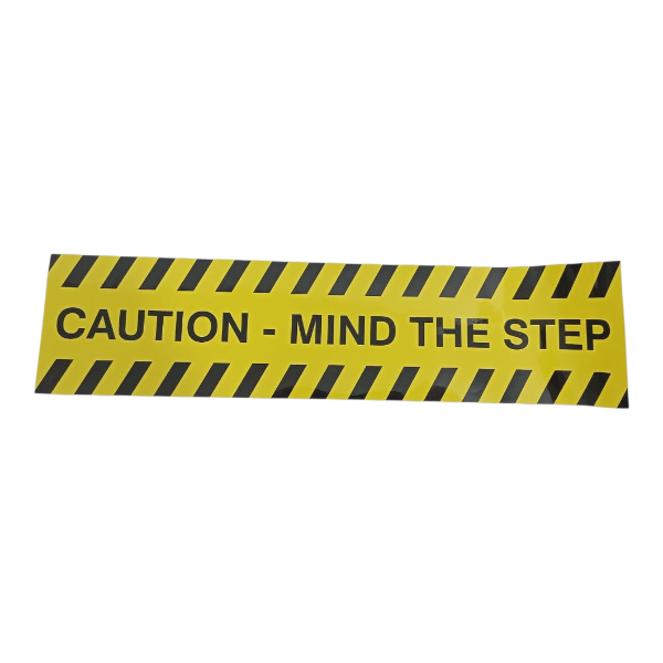 Caution Sticker Mind The Step | 45x11cm