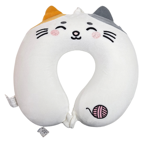 Relaxeazzz-Memory-Foam-Neck-Pillow-Cat_URCUSH408.