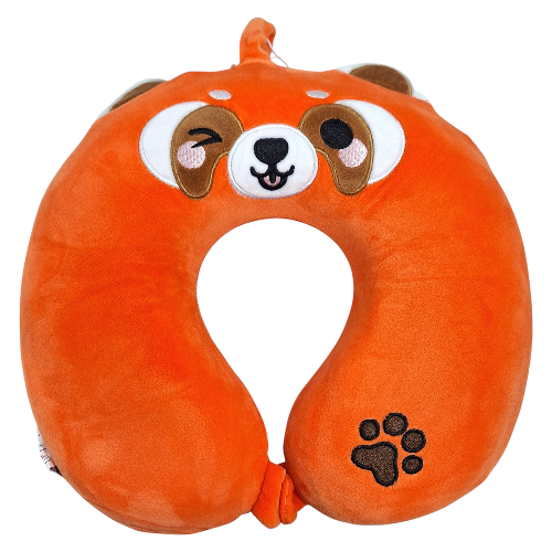 Relaxeazzz-Memory-Foam-Neck-Pillow-Red-Panda_URCUSH410.